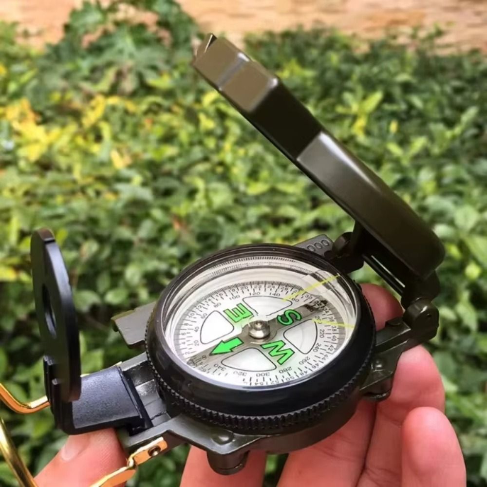 Compass Lensatic - Kompas Profesional Tahan Air Konstruksi Logam