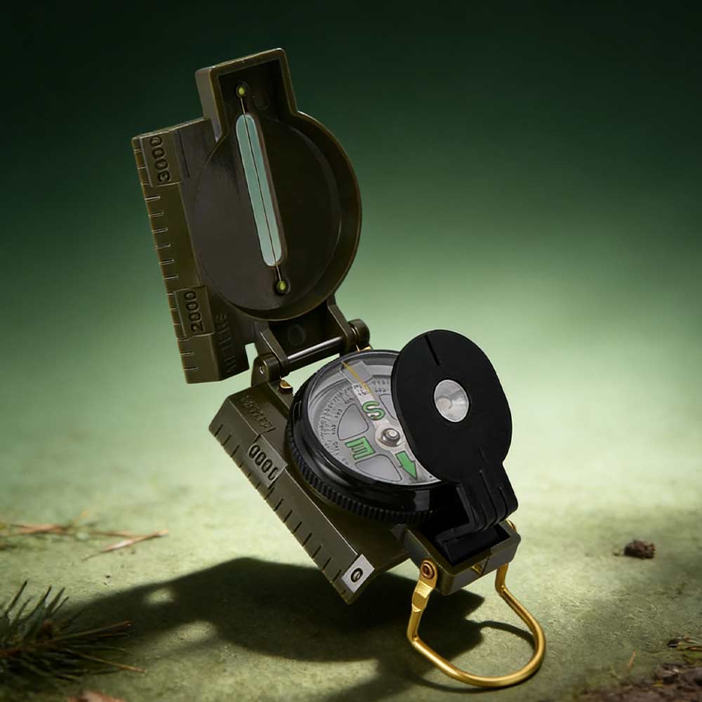 Kompas Profesional Tahan Air,  - Compass Lensatic ulasan dan harga