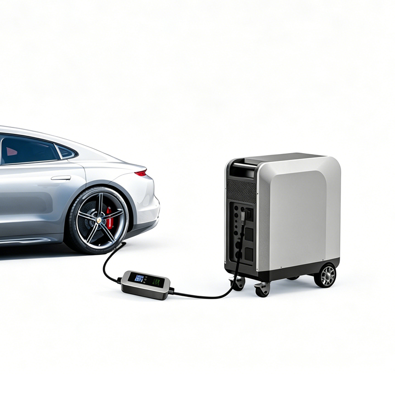 Pengisi Daya Mobil Listrik Ten - Solar Emergency Charger ulasan dan harga