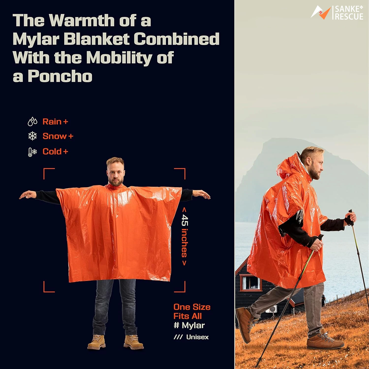 Ponco Hujan Darurat, Selimut T - Emergency Poncho Rain ulasan dan harga