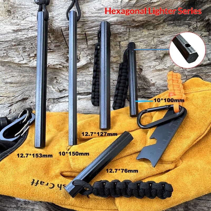 Pemantik Api Tahan Angin Baru, - Magnesium Fire Starter ulasan dan harga